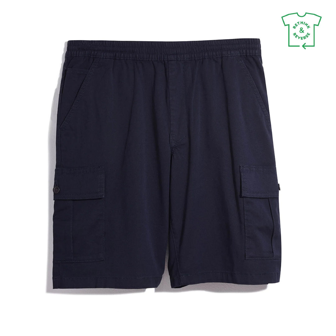 Farah Crane Drawstring Shorts Navy image 0