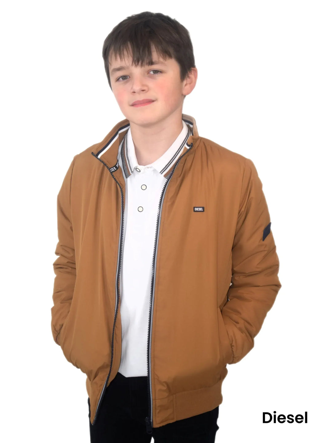 Diesel Boys Noel Jacket Sand image 0