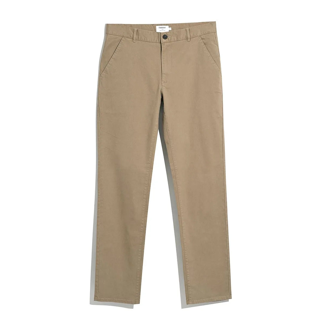 Farah Elm Slim Twill Chino Beige