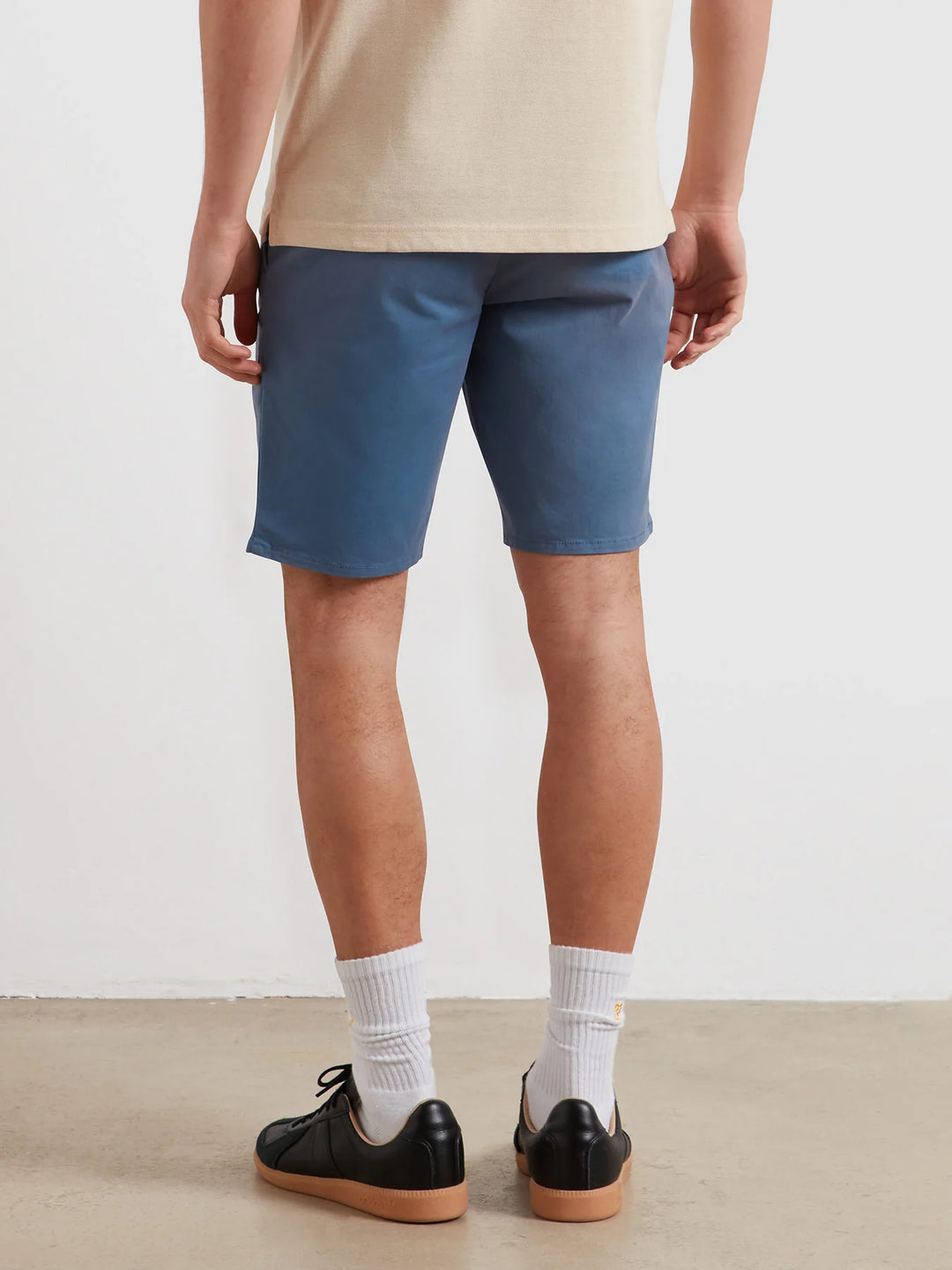 Farah Hawk Chino Shorts Blue Tide
