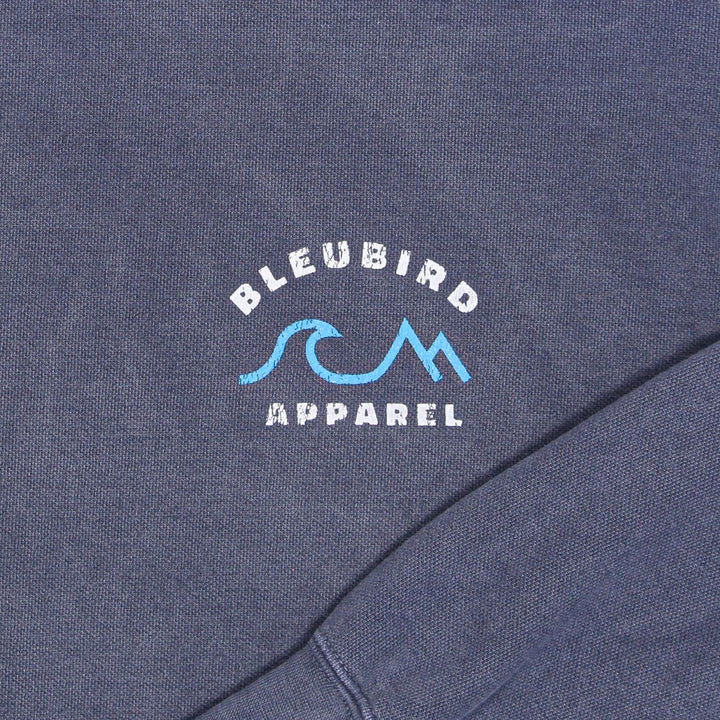 Bleubird Horizon Crew Neck Sweatshirt Denim