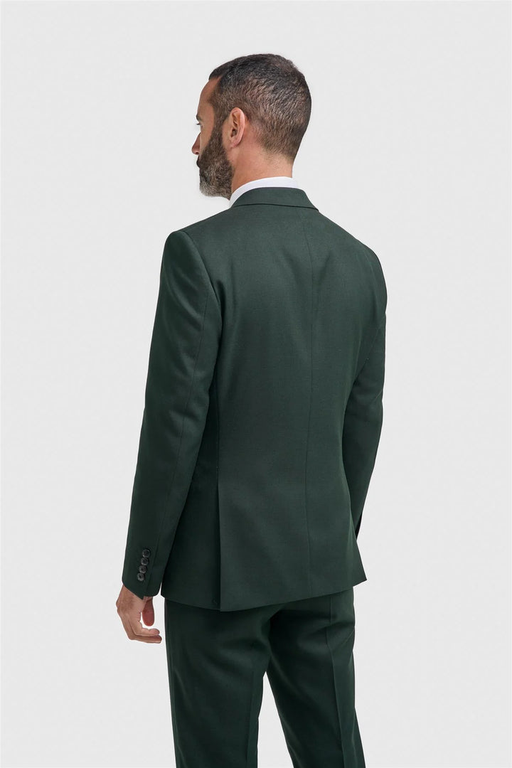 House Of Cavni Malibu Forest Green Suit