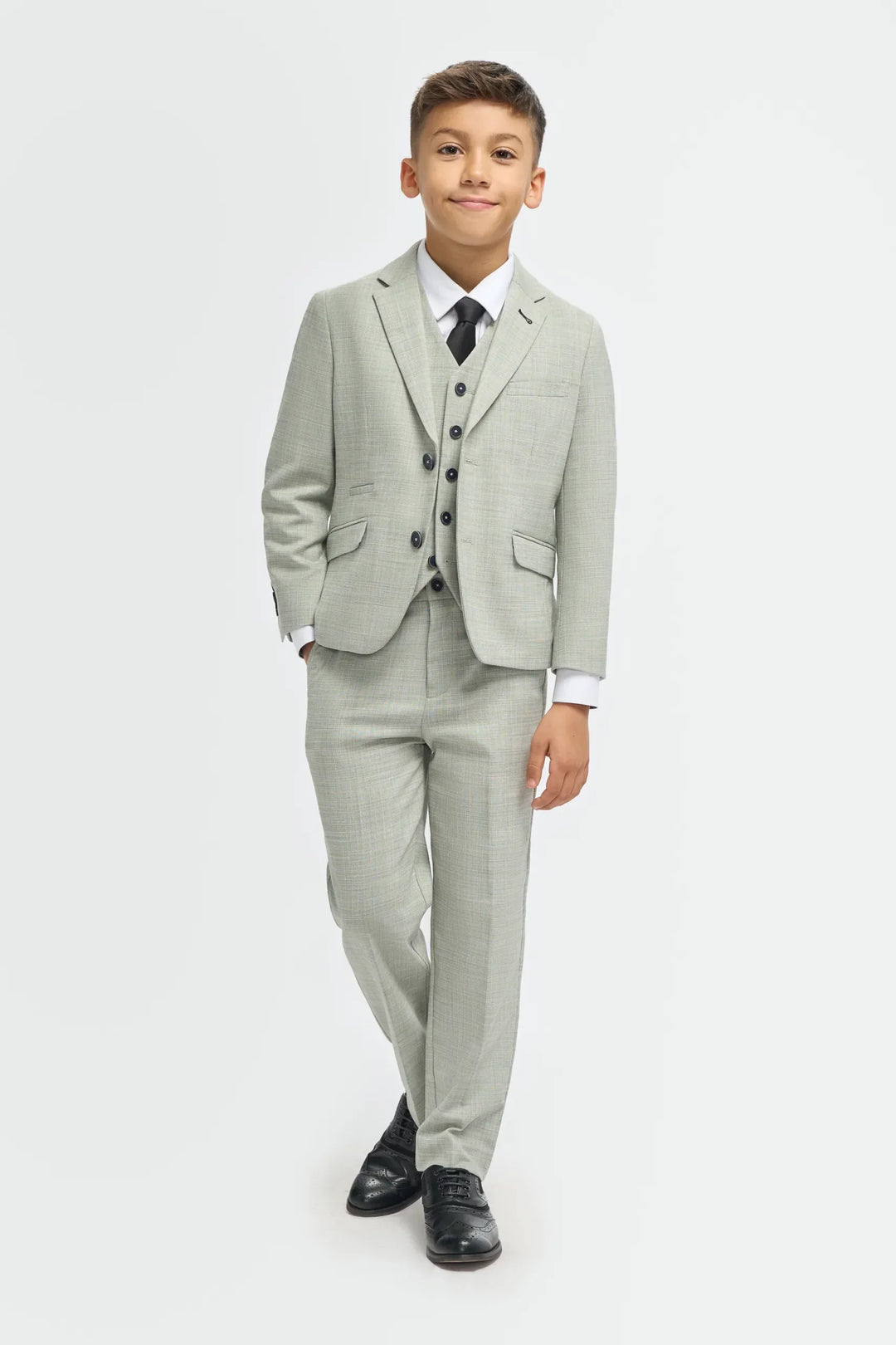 House Of Cavani Camden Sage Boys Suit image 0