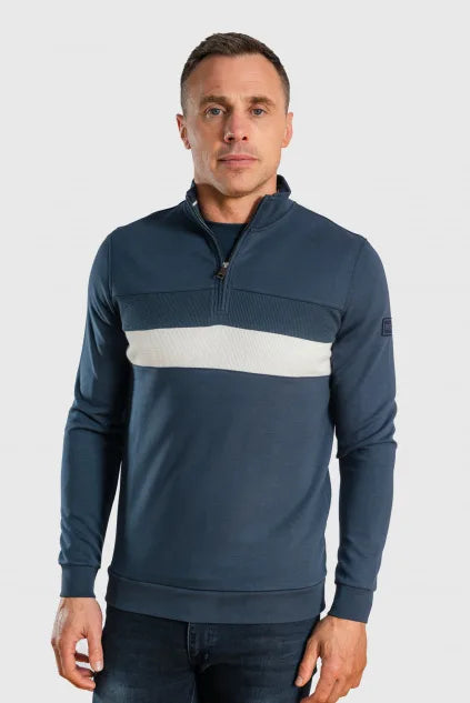 XV Kings by Tommy Bowe Anthem 1/4 Zip Ocean Break image 0
