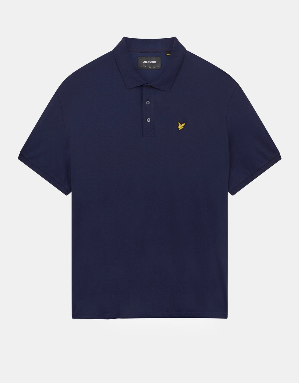 Lyle & Scott Plain Polo Shirt Deep Indigo - 3XL image