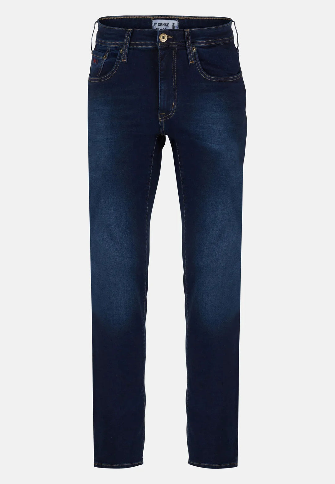 6th Sense Nevada Straight Leg Jeans Blue Black image 1