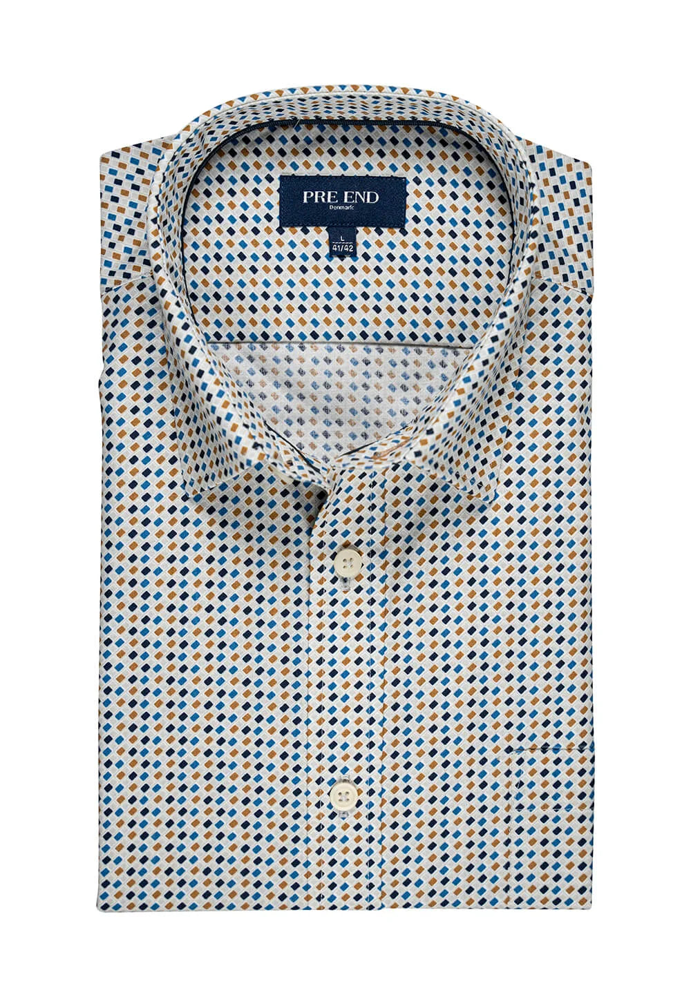 Pre End Berlin Long Sleeve Shirt Blue image 0