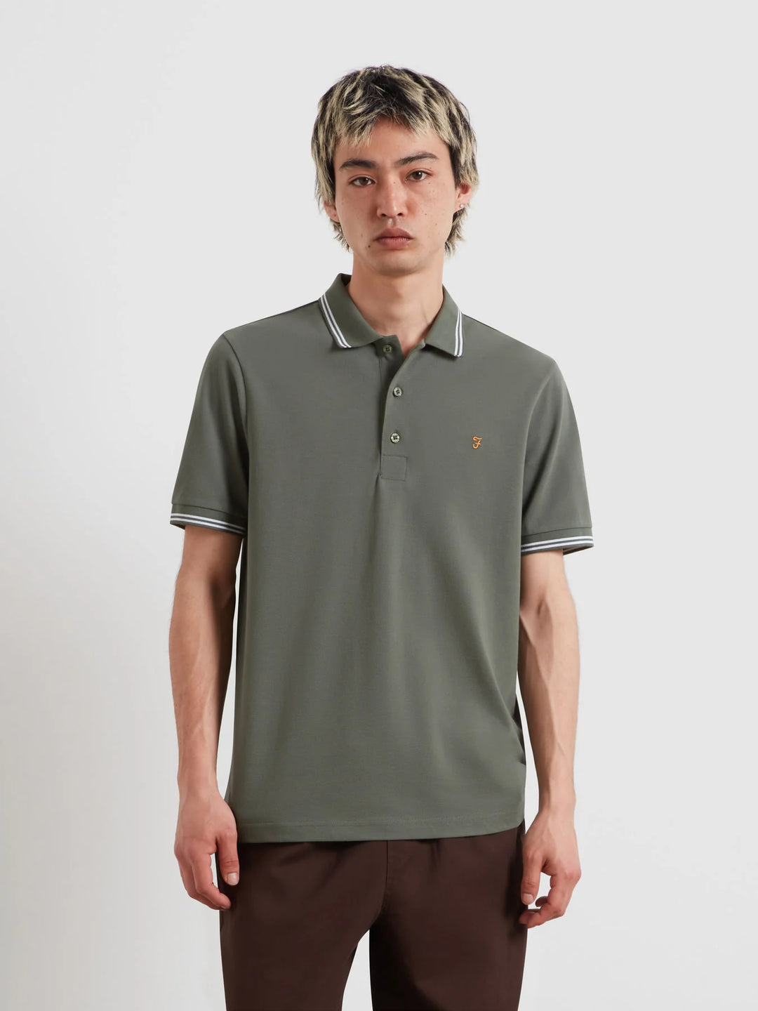 Farah Bowes Polo Shirt Rosemary