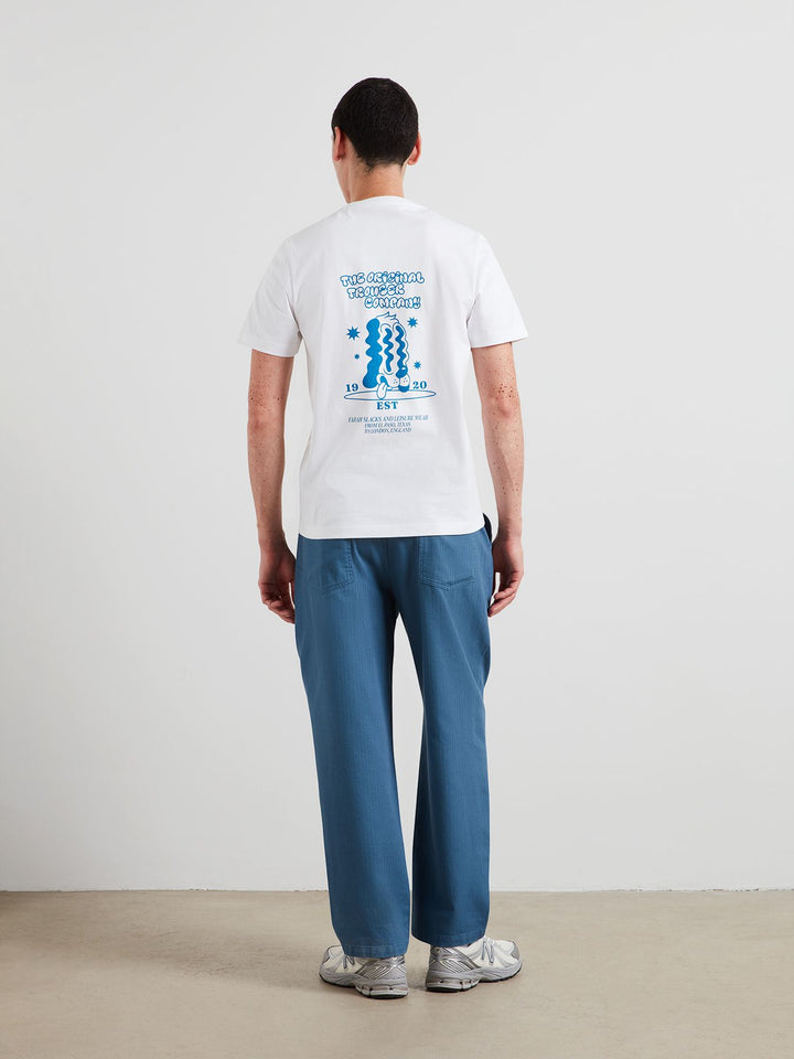 Farah Tristan Graphic T-Shirt In White