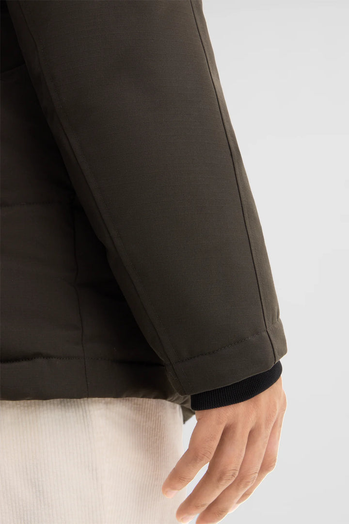 Strellson Plaza Quilted Jacket Olive
