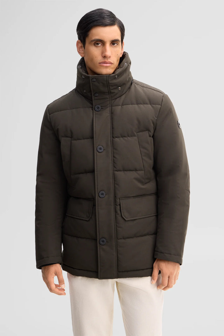 Strellson Plaza Quilted Jacket Olive