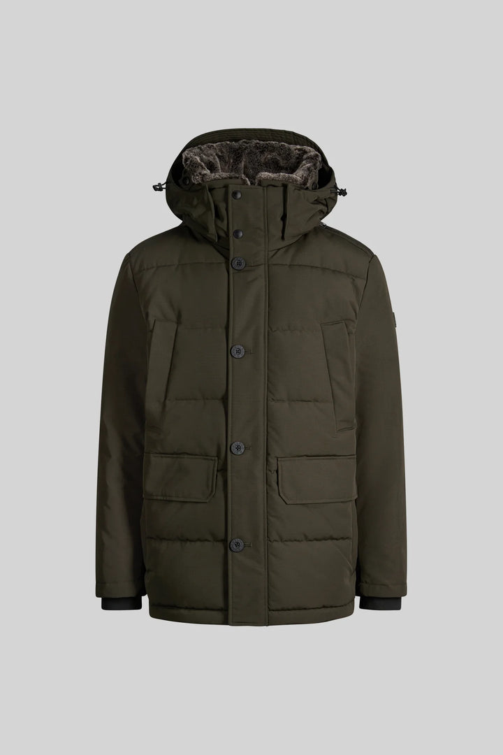 Strellson Plaza Quilted Jacket Olive