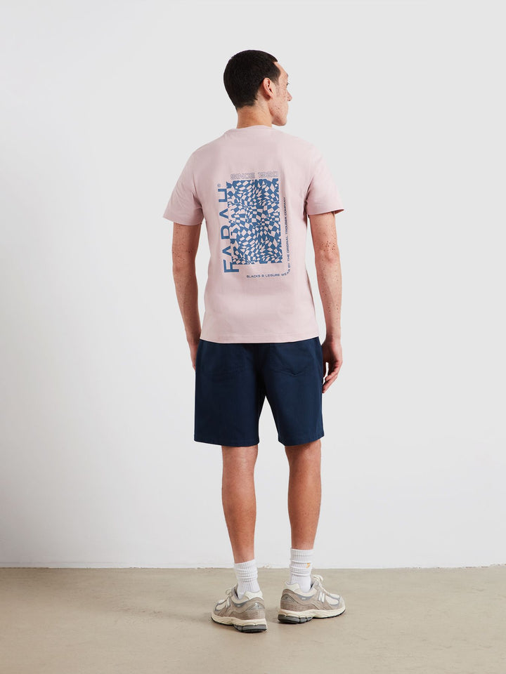 Farah Dante Graphic T-Shirt In Flora Pink