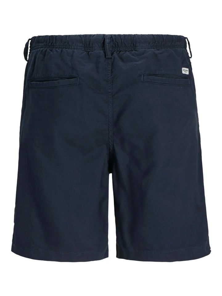 Jack & Jones Linen Mix Drawstring Short Navy image 2