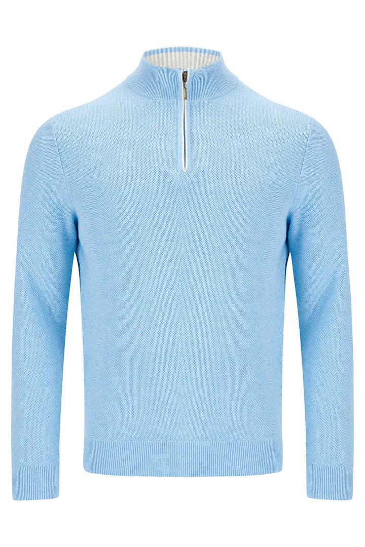 Benetti Dawson 1/4 Zip Sky Blue image 0