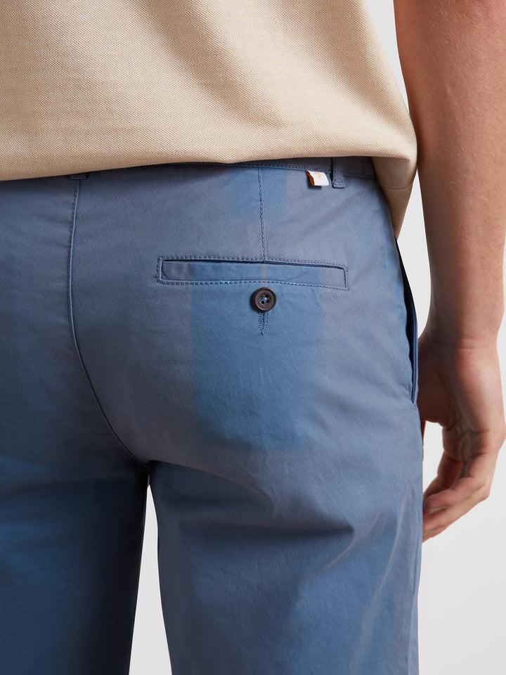 Farah Hawk Chino Shorts Blue Tide