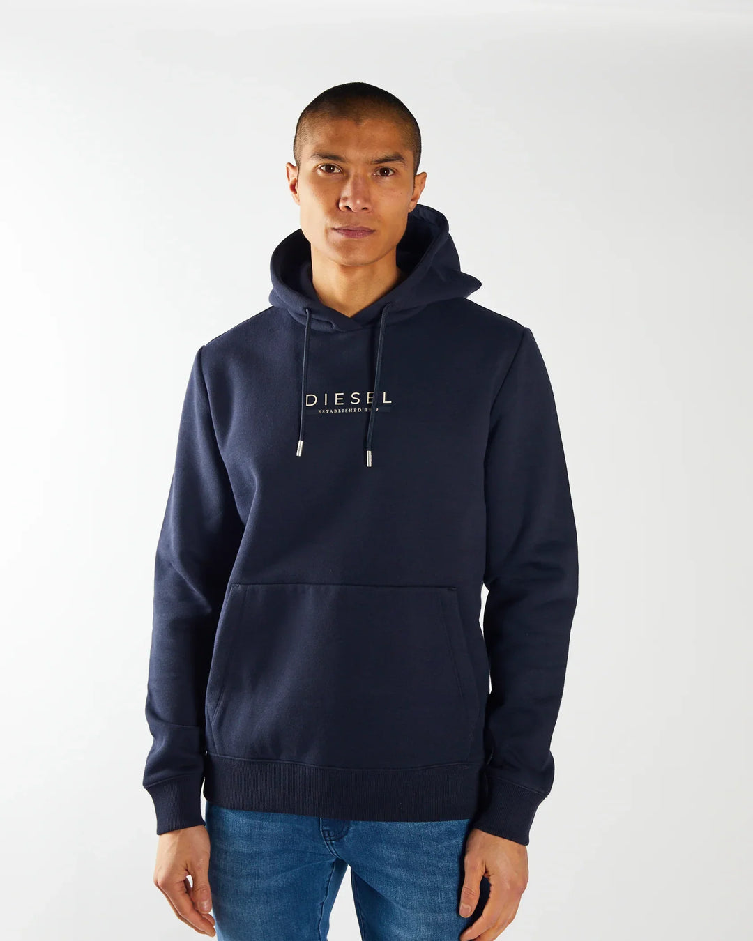 Diesel Ronald Hoodie Salute Navy image 0