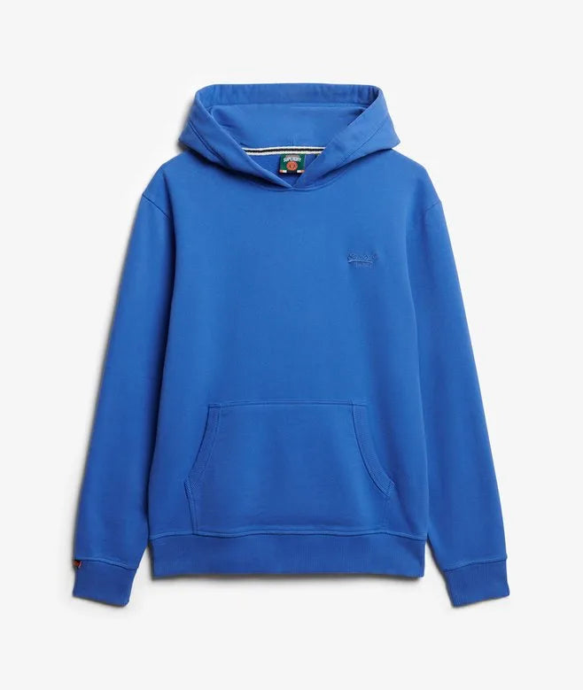 Superdry Essential Logo Hoodie Chambray Blue image 4