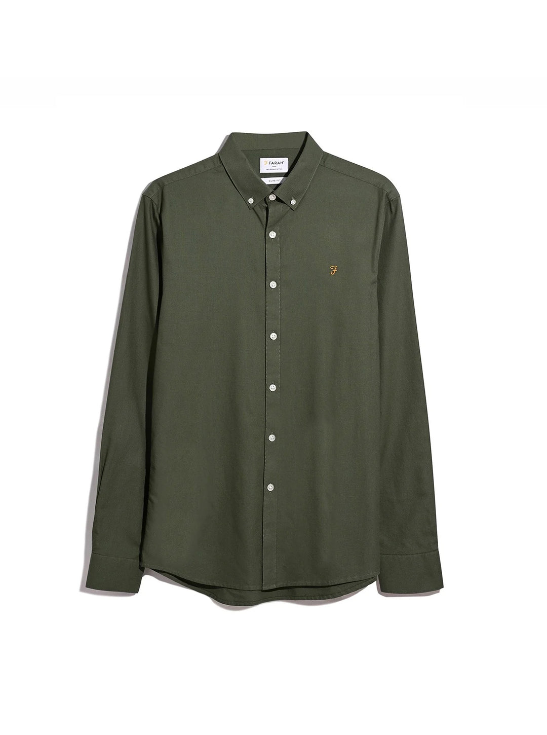 Farah Brewer Oxford Shirt Rosemary