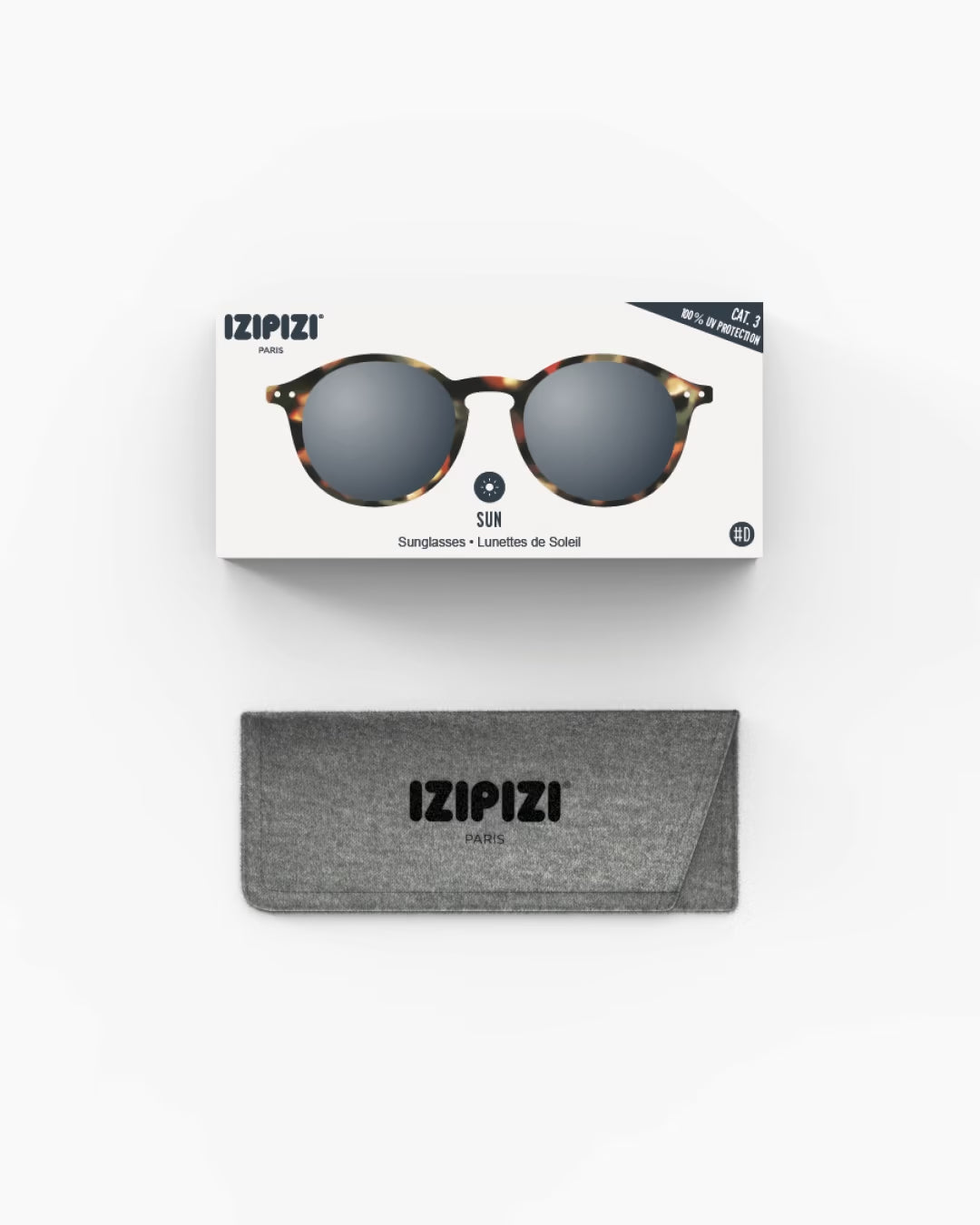 Izipizi Paris Sunglasses #D Tortoise