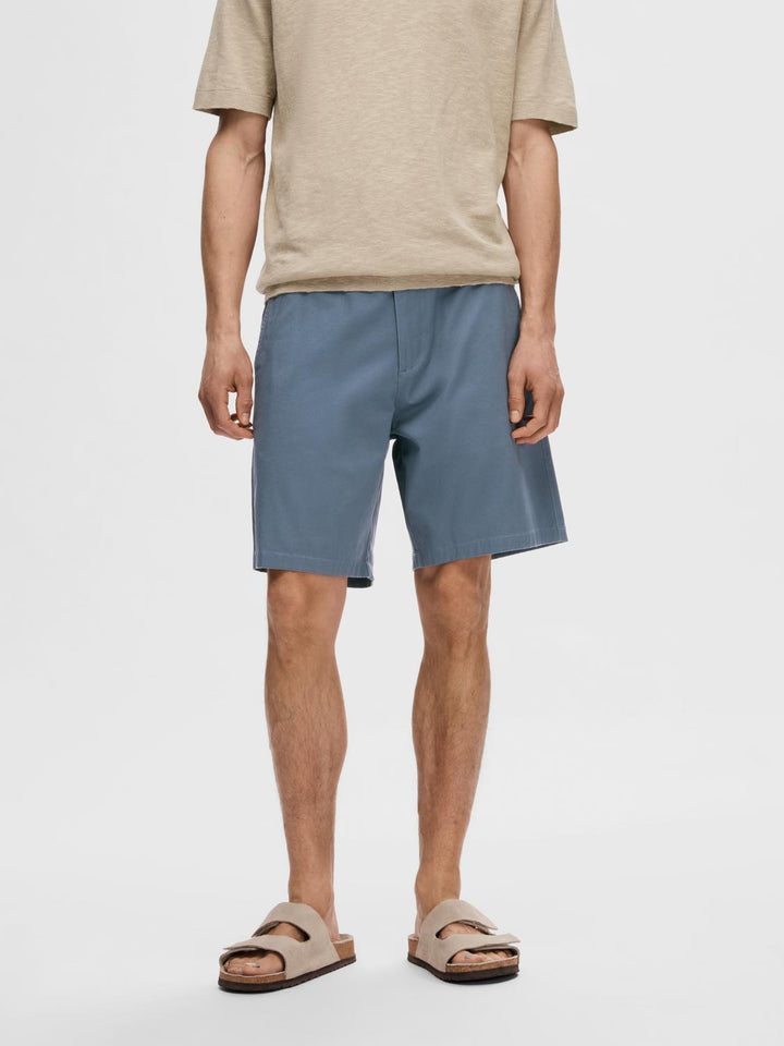 Selected Homme Chino Shorts Blue image 3