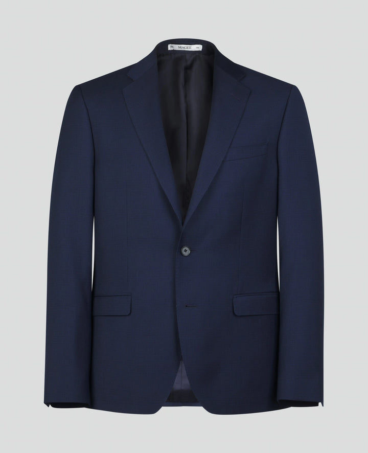 Magee Merrion 2 Piece Suit in Blue Glencheck