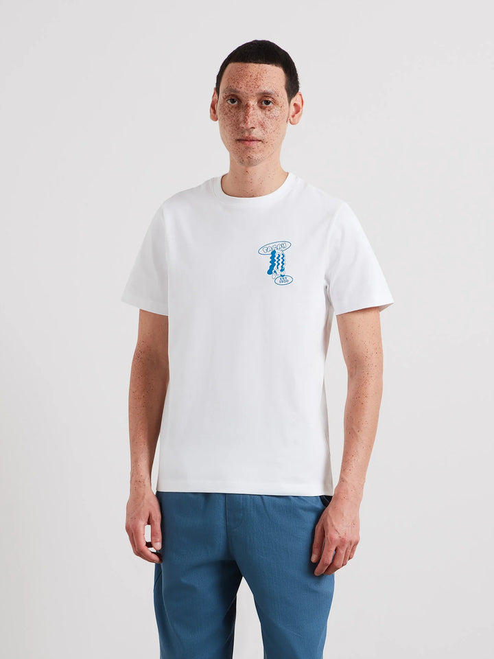 Farah Tristan Graphic T-Shirt In White