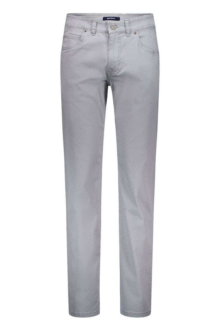 Gardeur Bill 5 Pocket Chino Hellgrau
