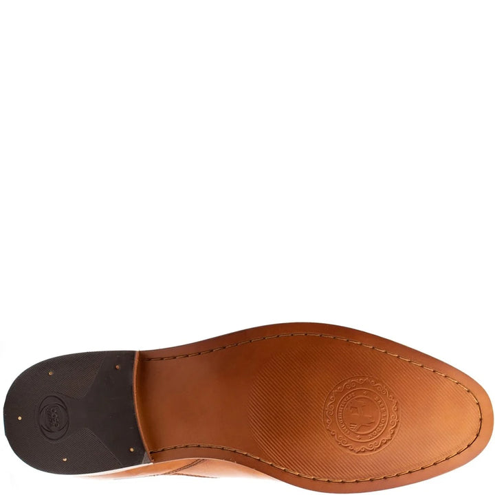 Base London Scout Washed Chelsea Boots Tan