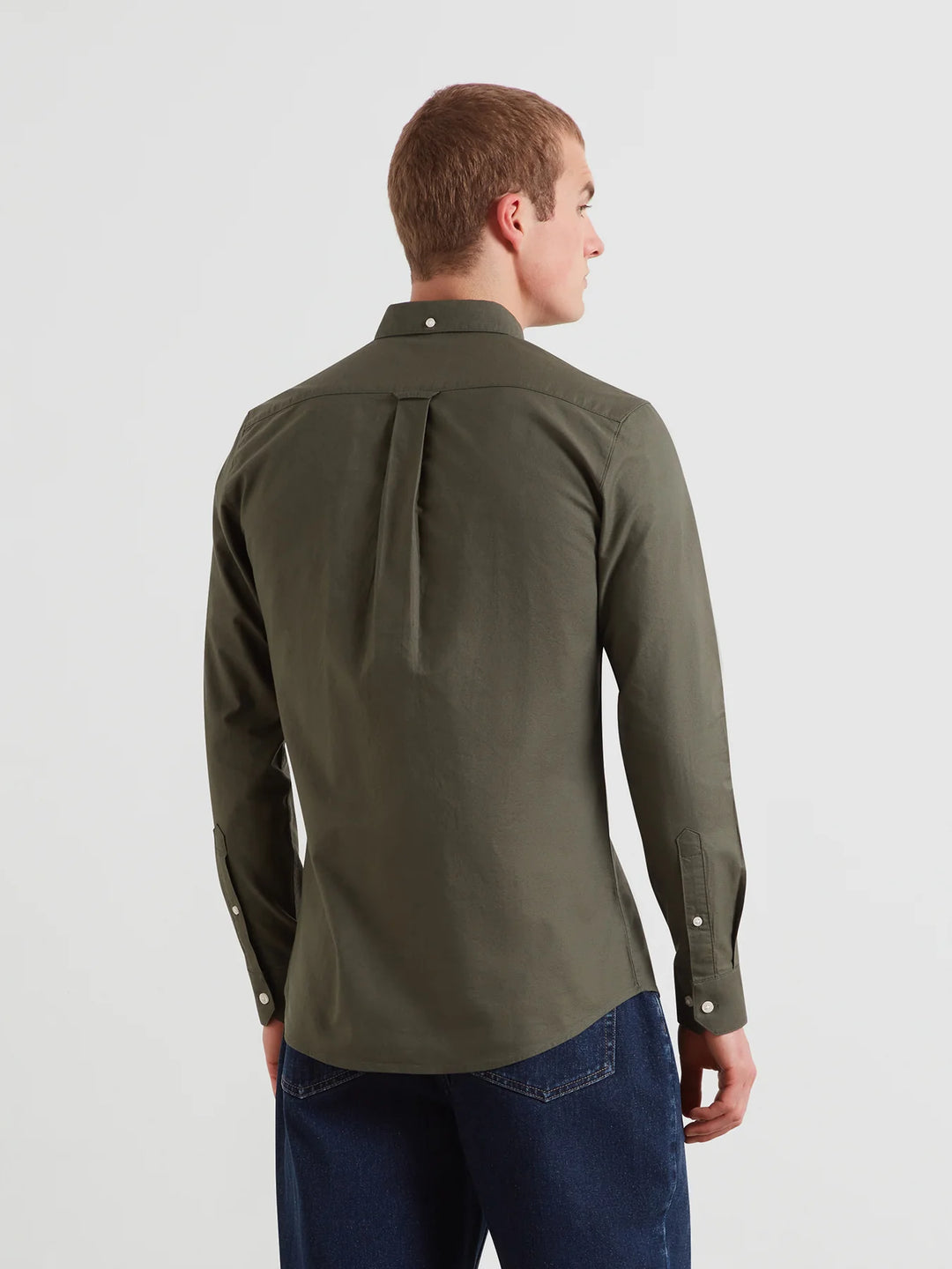 Farah Brewer Oxford Shirt Rosemary