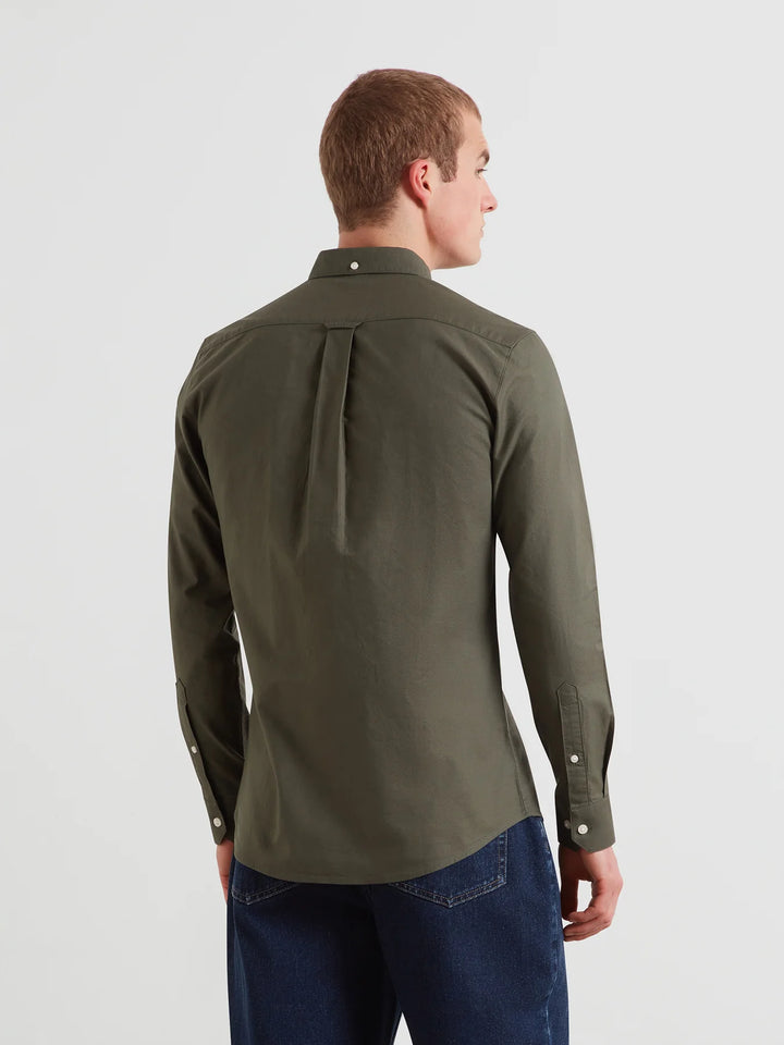 Farah Brewer Oxford Shirt Rosemary