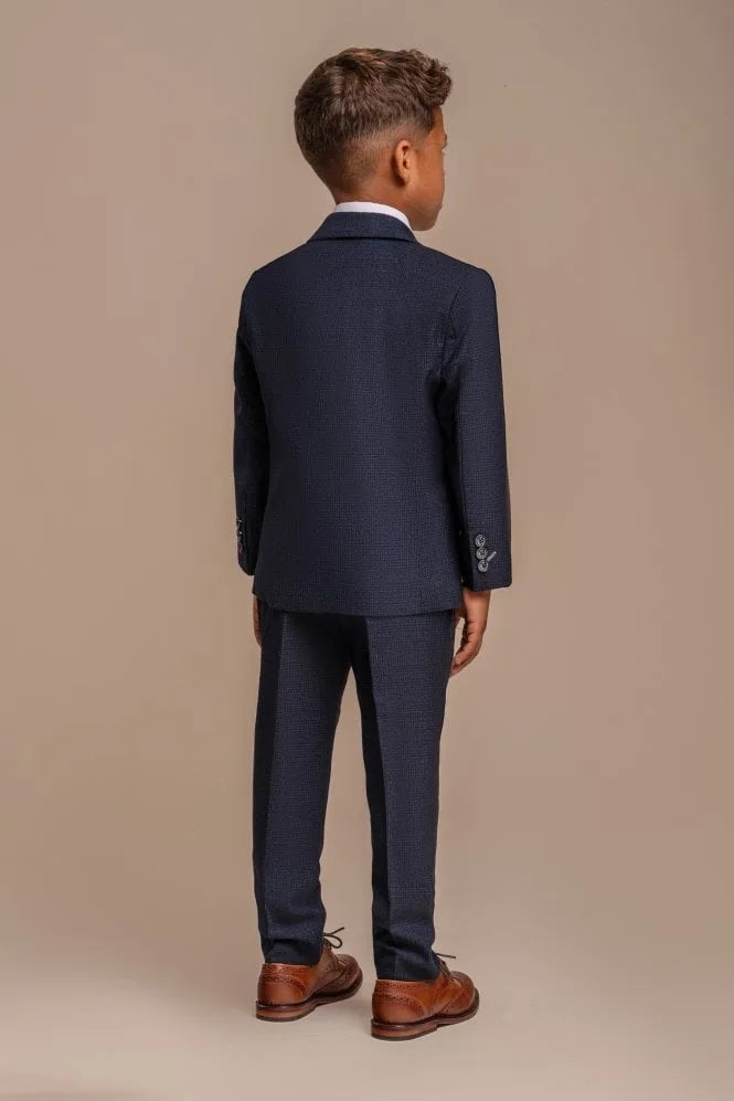 House Of Cavani Caridi Navy Boys Suit