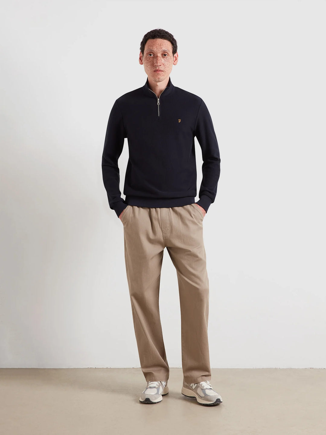 Farah Conrad Sweatshirt True Navy