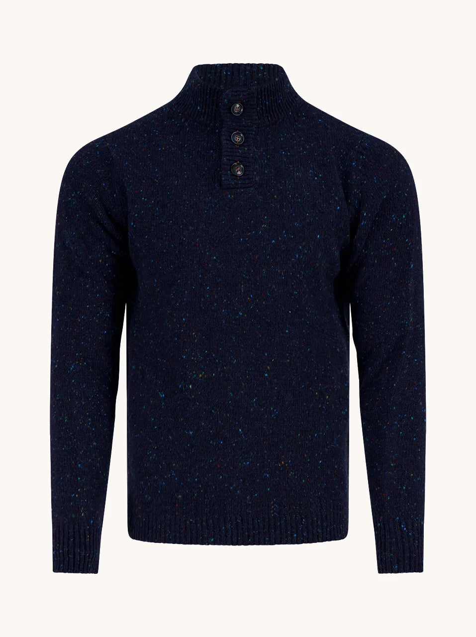 A Fish Named Fred Knitted Jumper Navy
