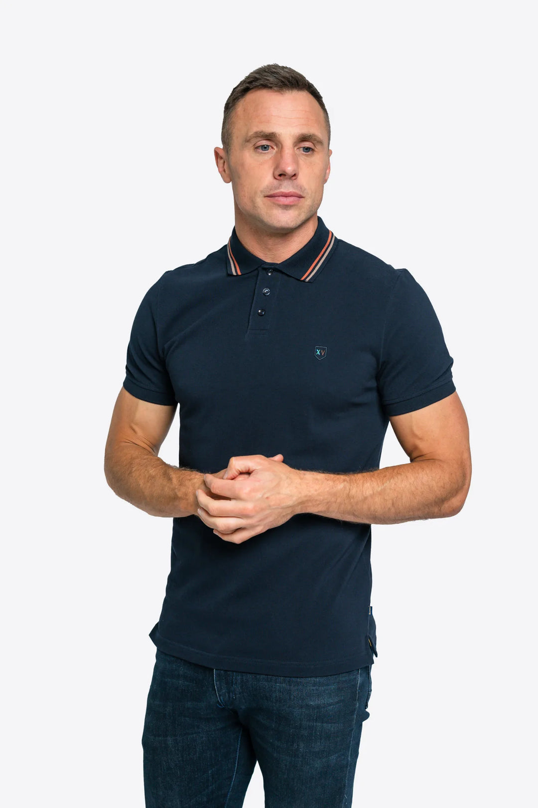 XV Kings by Tommy Bowe Invincibles Polo Classic Navy