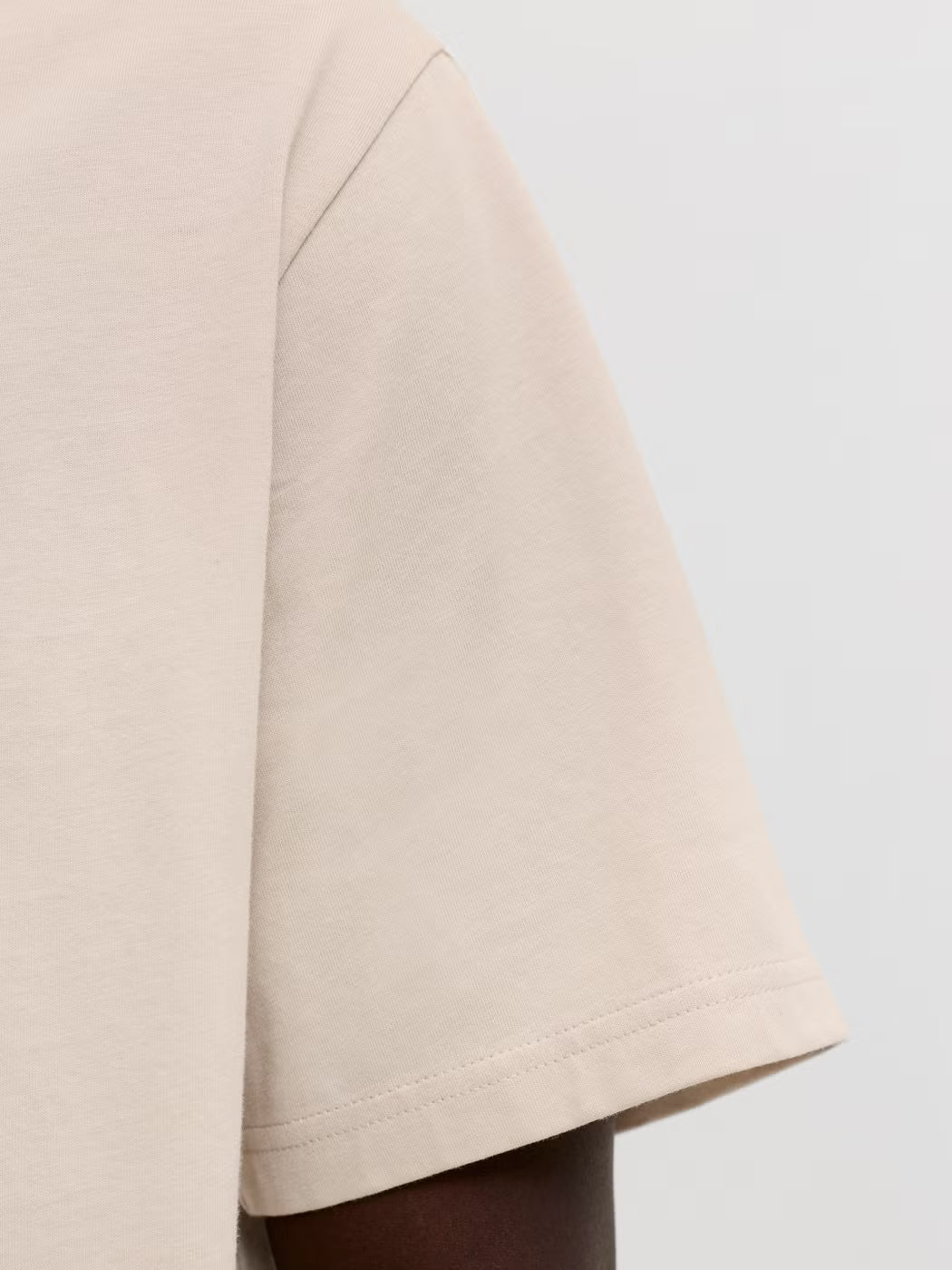 Jack & Jones Denver Logo Tee Moonbeam