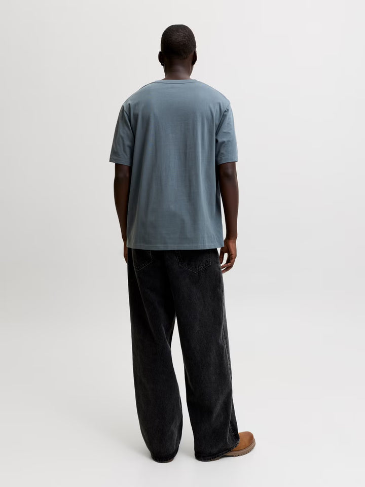 Jack & Jones Denver Logo Tee Turbulence