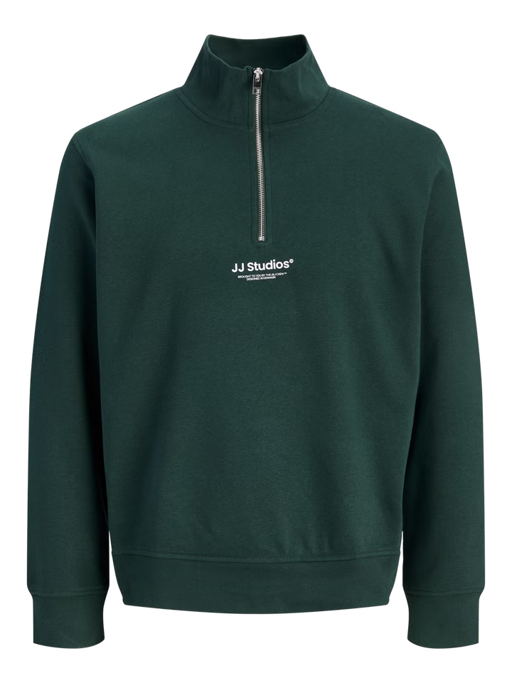 Jack & Jones Soho Zip Sweatshirt Scarab