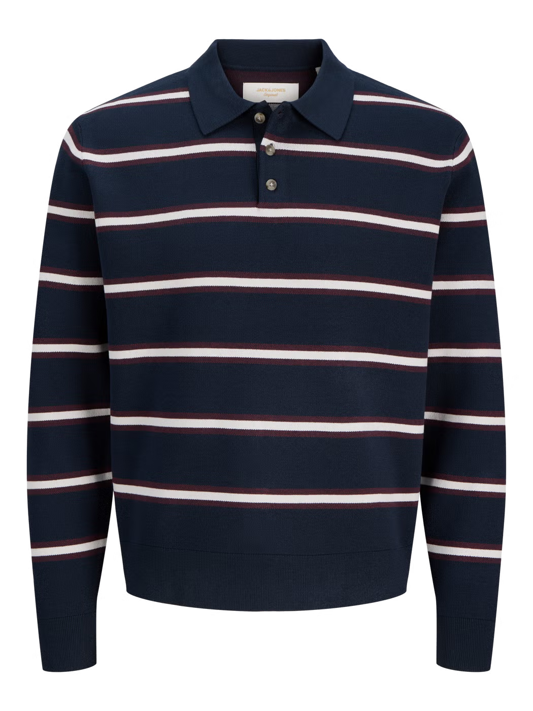 Jack & Jones Striped Polo Sky Captain