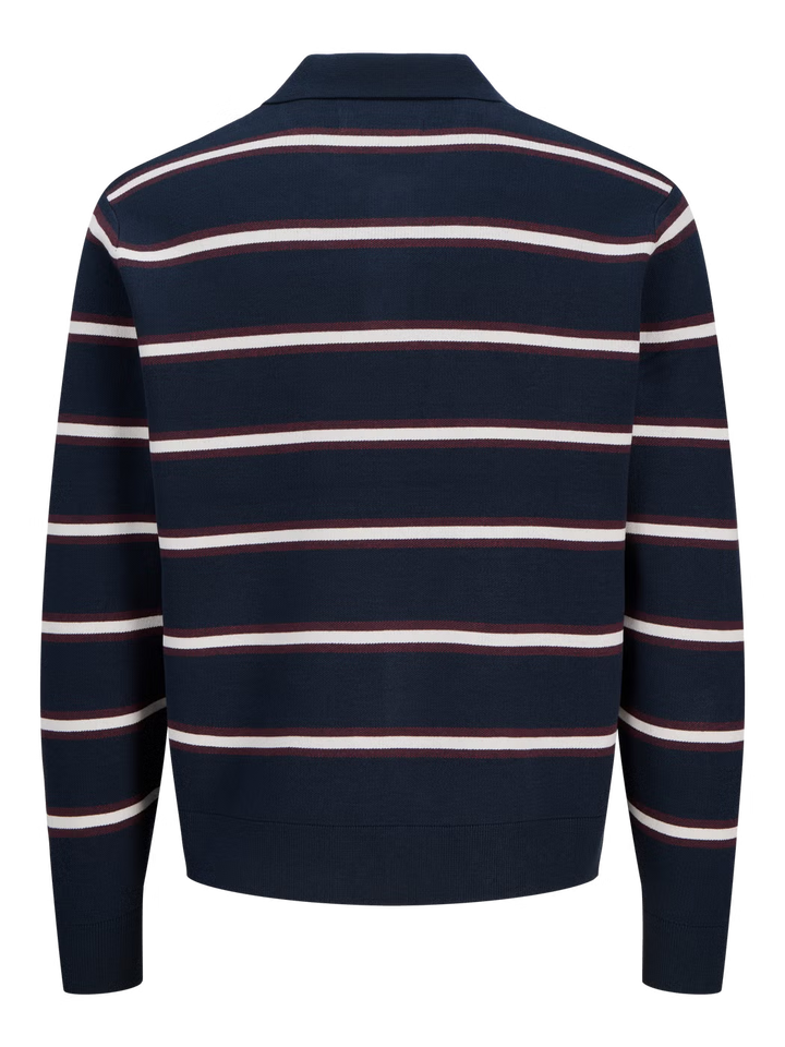 Jack & Jones Striped Polo Sky Captain
