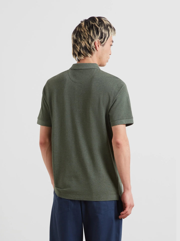 Farah Cunningham Polo Shirt Rosemary Marl