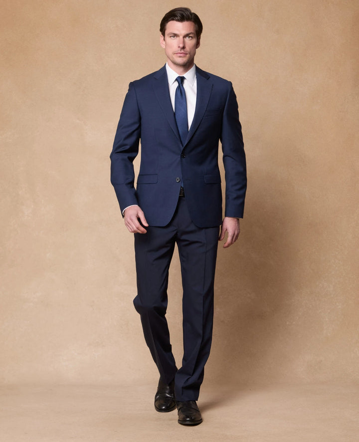 Magee Merrion 2 Piece Suit in Blue Glencheck
