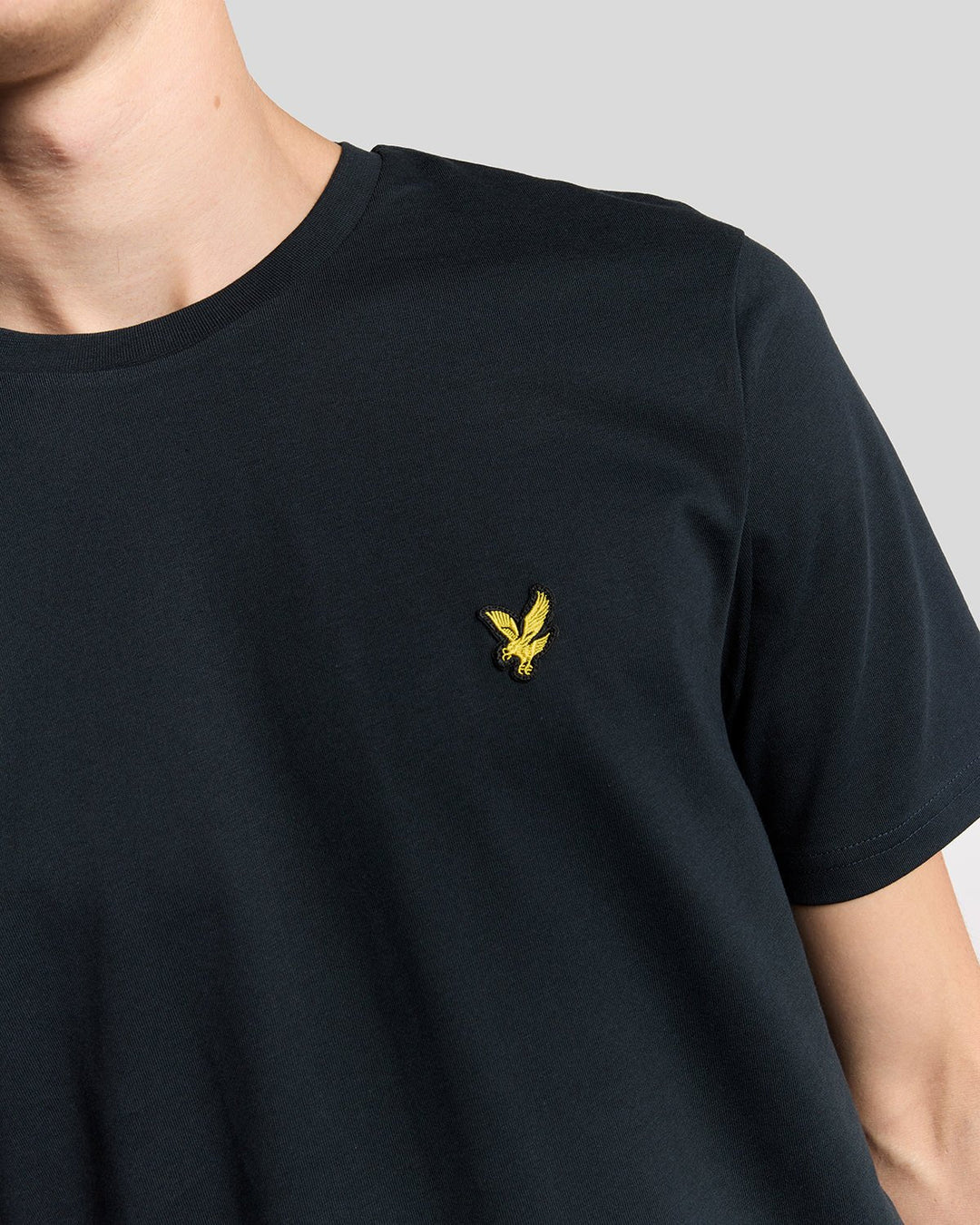 Lyle & Scott Cotton Crew Neck T-Shirt Dark Navy