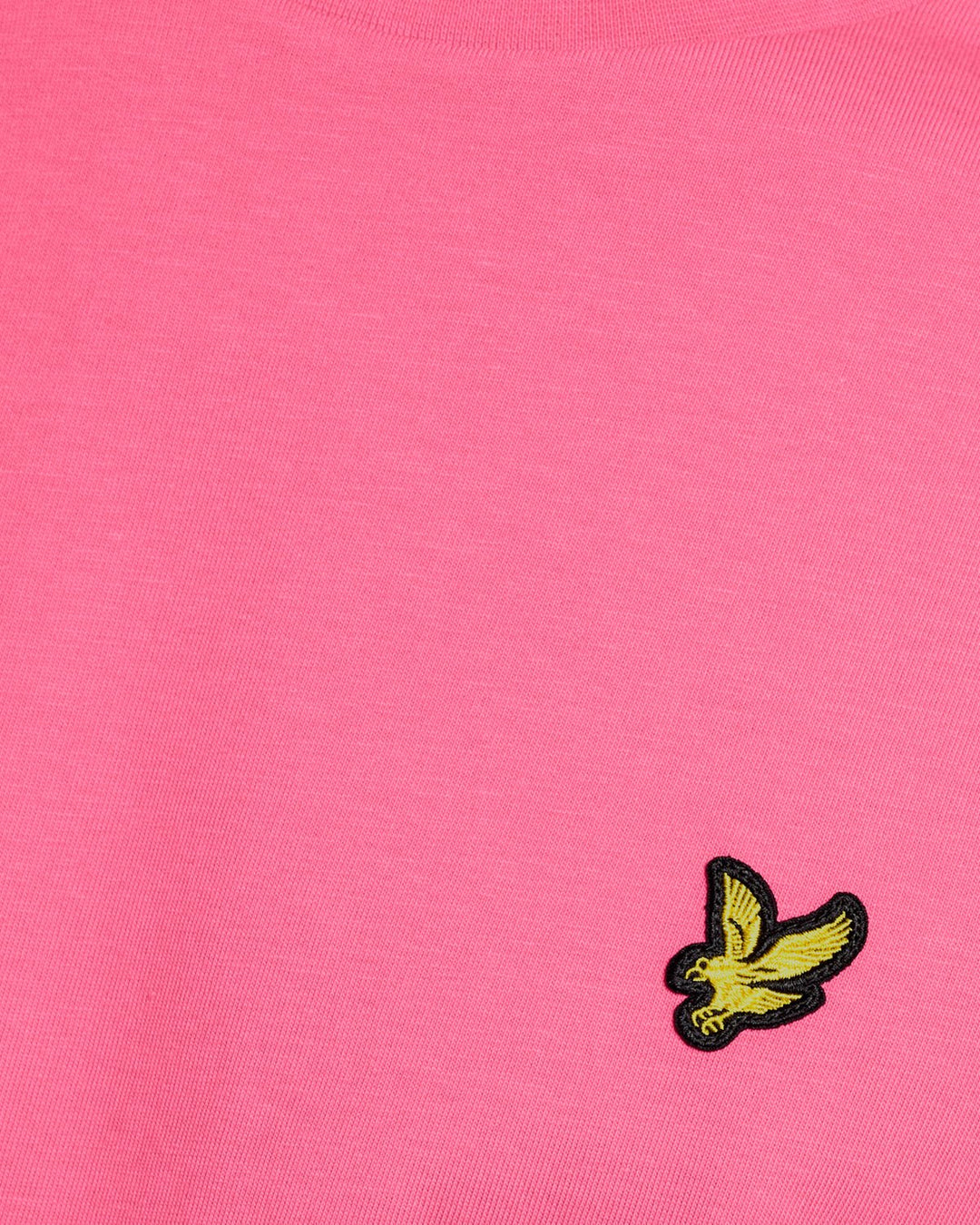 Lyle & Scott Cotton Crew Neck T-Shirt Hot Pink