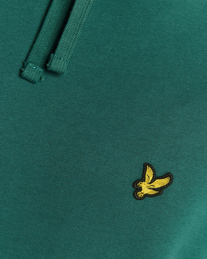 Lyle & Scott Loopback Cotton Hoodie Everglade