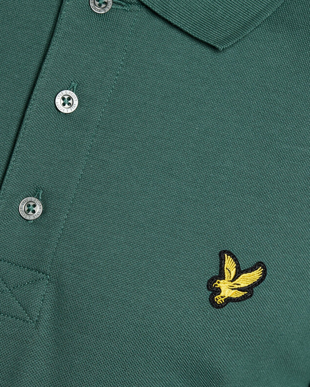 Lyle & Scott Cotton Polo Shirt Everglade