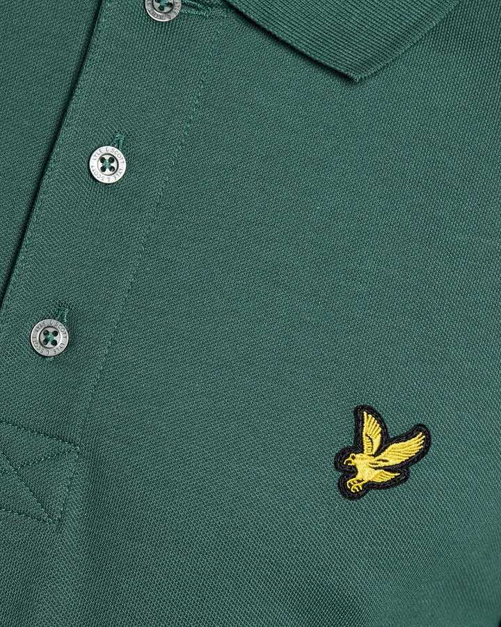 Lyle & Scott Cotton Polo Shirt Everglade