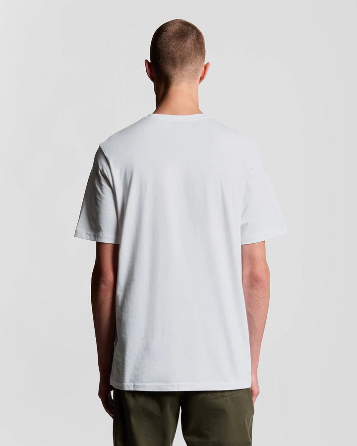 Lyle & Scott Cotton Crew Neck T-Shirt White