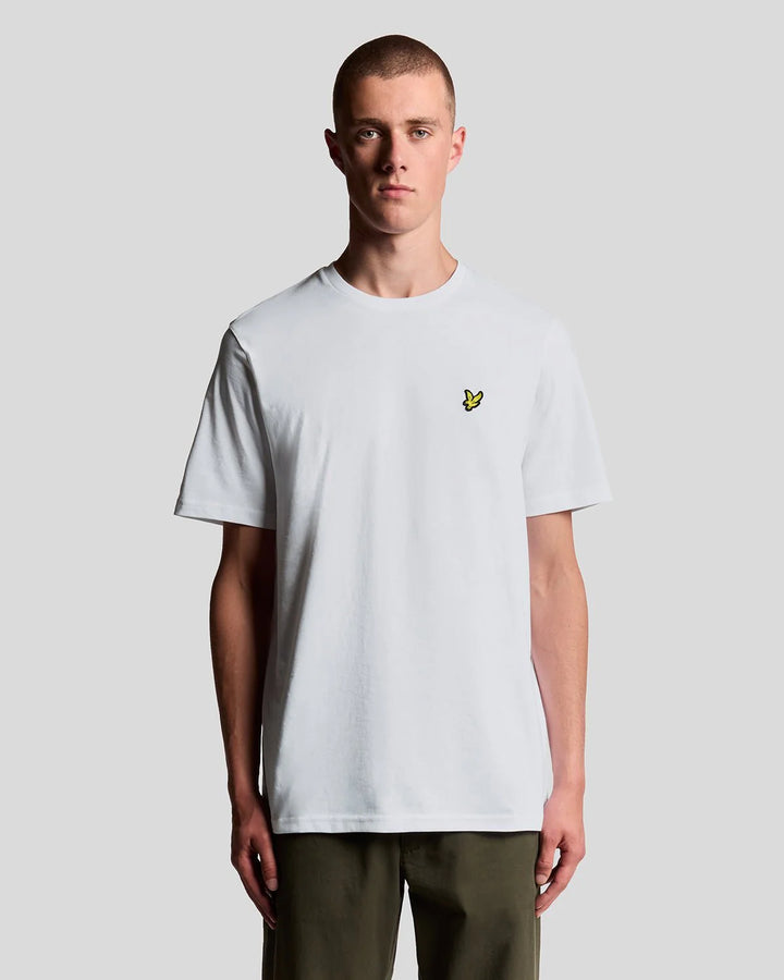 Lyle & Scott Cotton Crew Neck T-Shirt White
