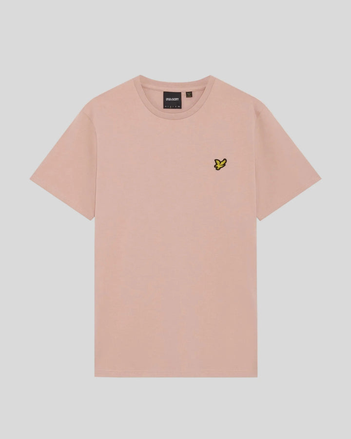 Lyle & Scott Cotton Crew Neck T-Shirt Pink Grapefruit